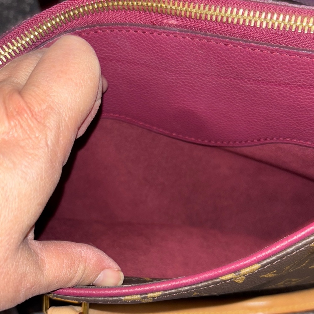 Louis Vuitton Brown and Tan Satchel with Iconic Monogram - Picture 8 of 17